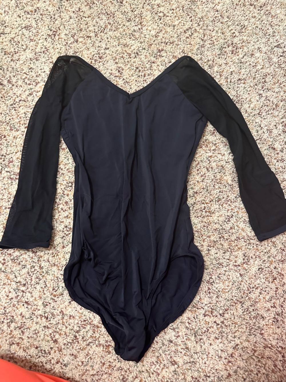 Long Sleeve Black Bodysuit